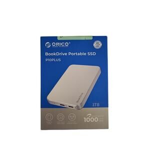ORICO BookDrive P10Plus 1TB Portable SSD for Labtop & USB-C Smartphone (G1-1501)